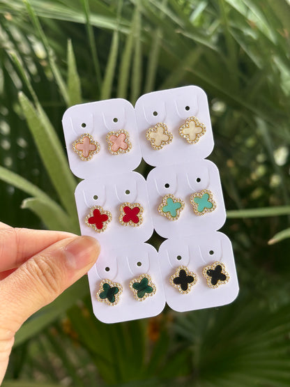 Trebol earring pack diff