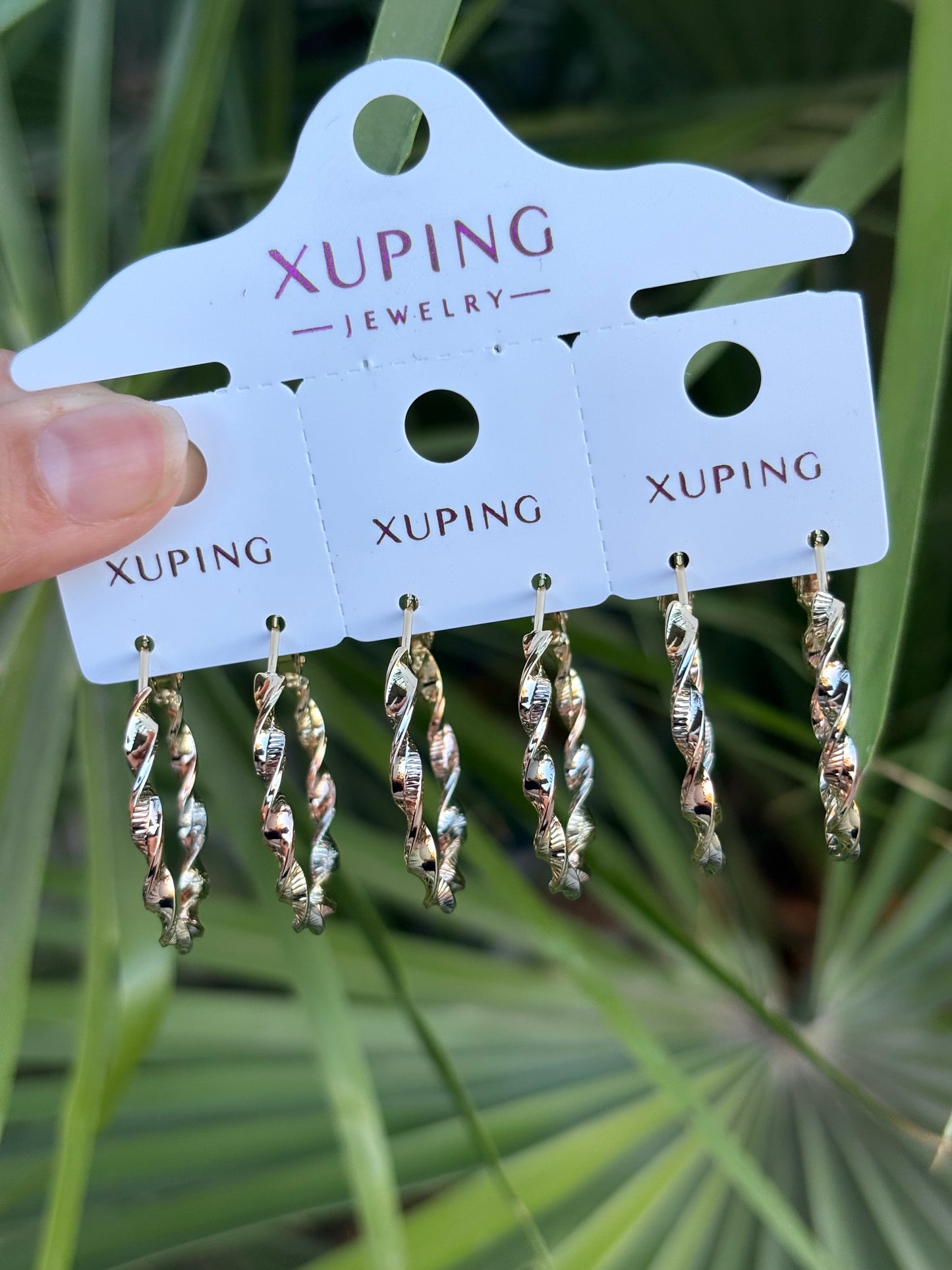 Earring 3tonos #5593