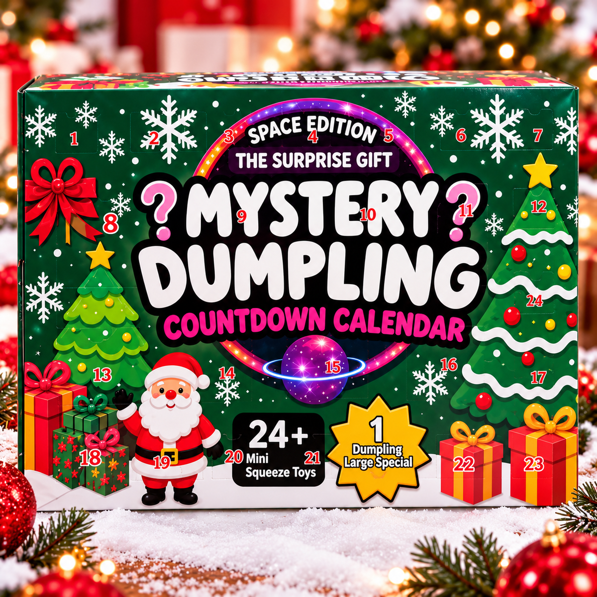 Christmas Squishy Advent Calendar