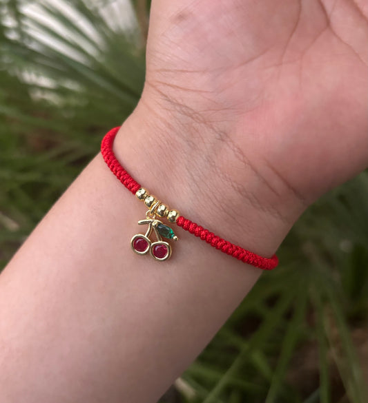 Red Cherry Bracelet