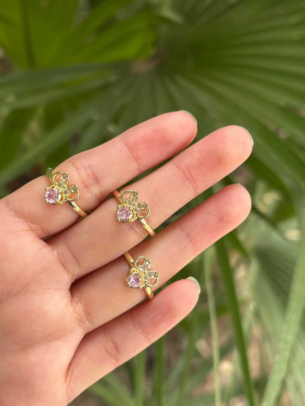 Pink mini ring kids
