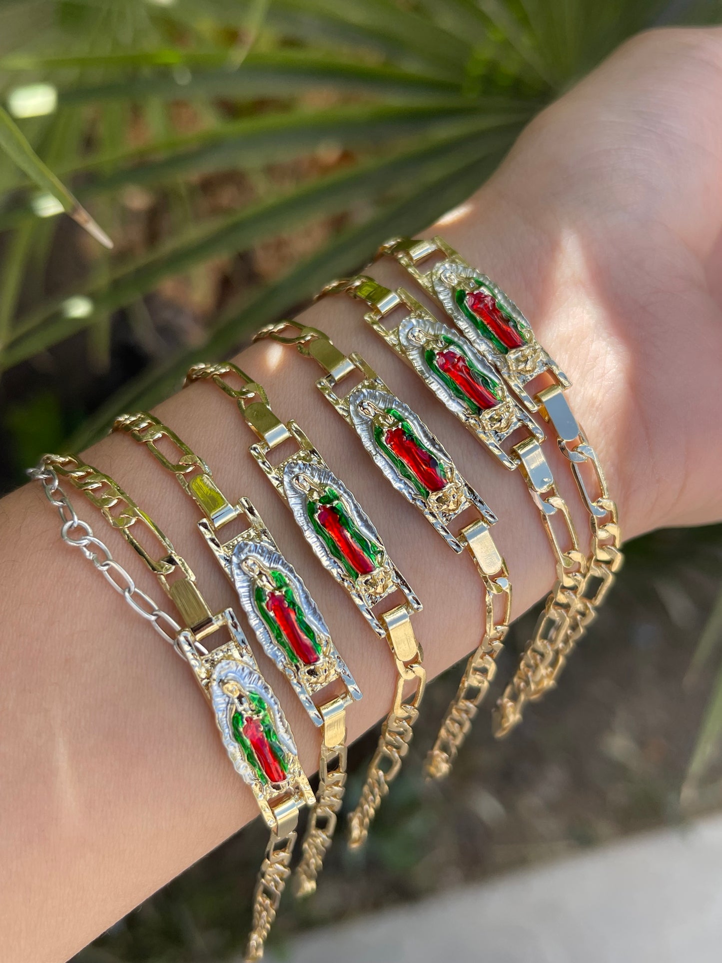 6pcs Virgen kids bracelet