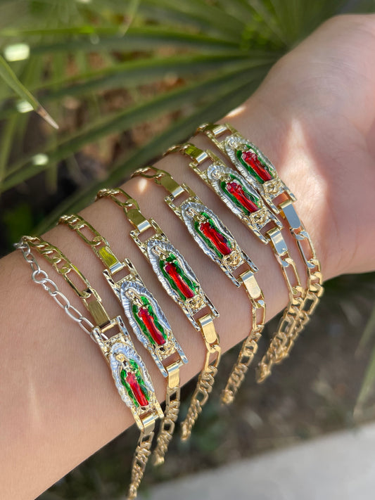 6pcs Virgen kids bracelet