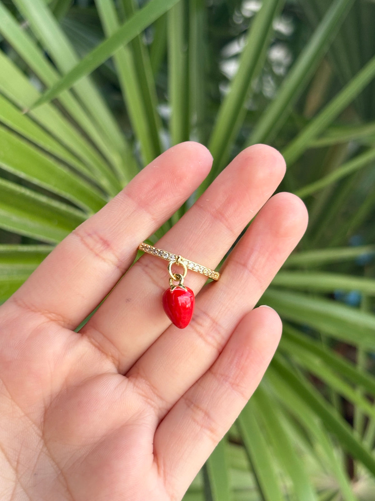 Ring strawberry diff ajustable
