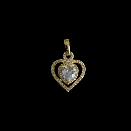 H-29 heart pendant