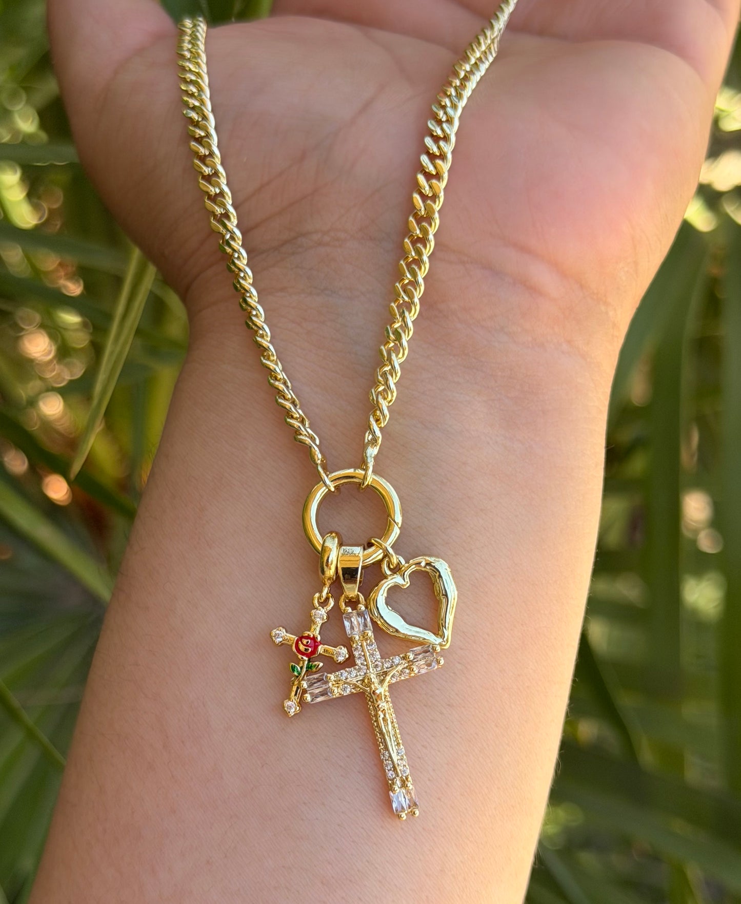 Double Heart Necklace