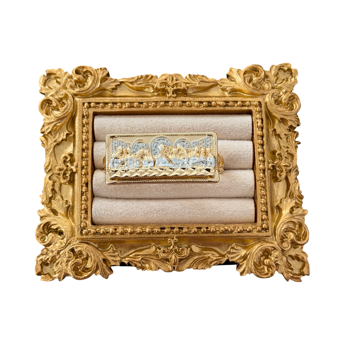 Last Supper Double Ring