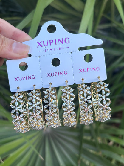 Earring flower #6465