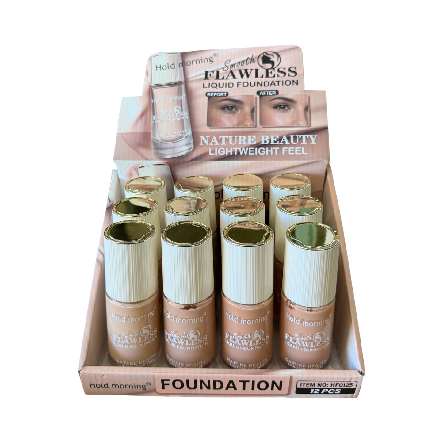 Smooth Flawless Foundation 12pc