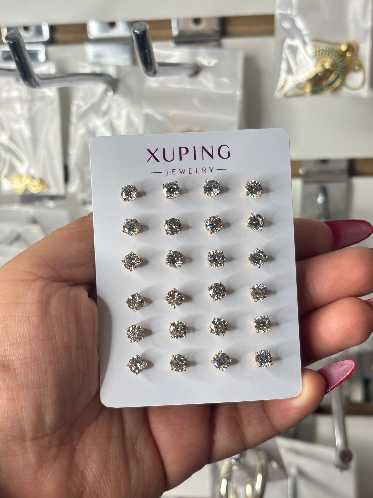 Stud Earring 12pc #5505
