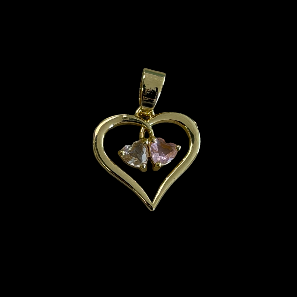 H-34 heart pendant