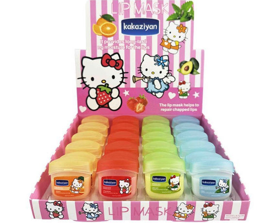 Hk Lip Balm 24pc #7-107