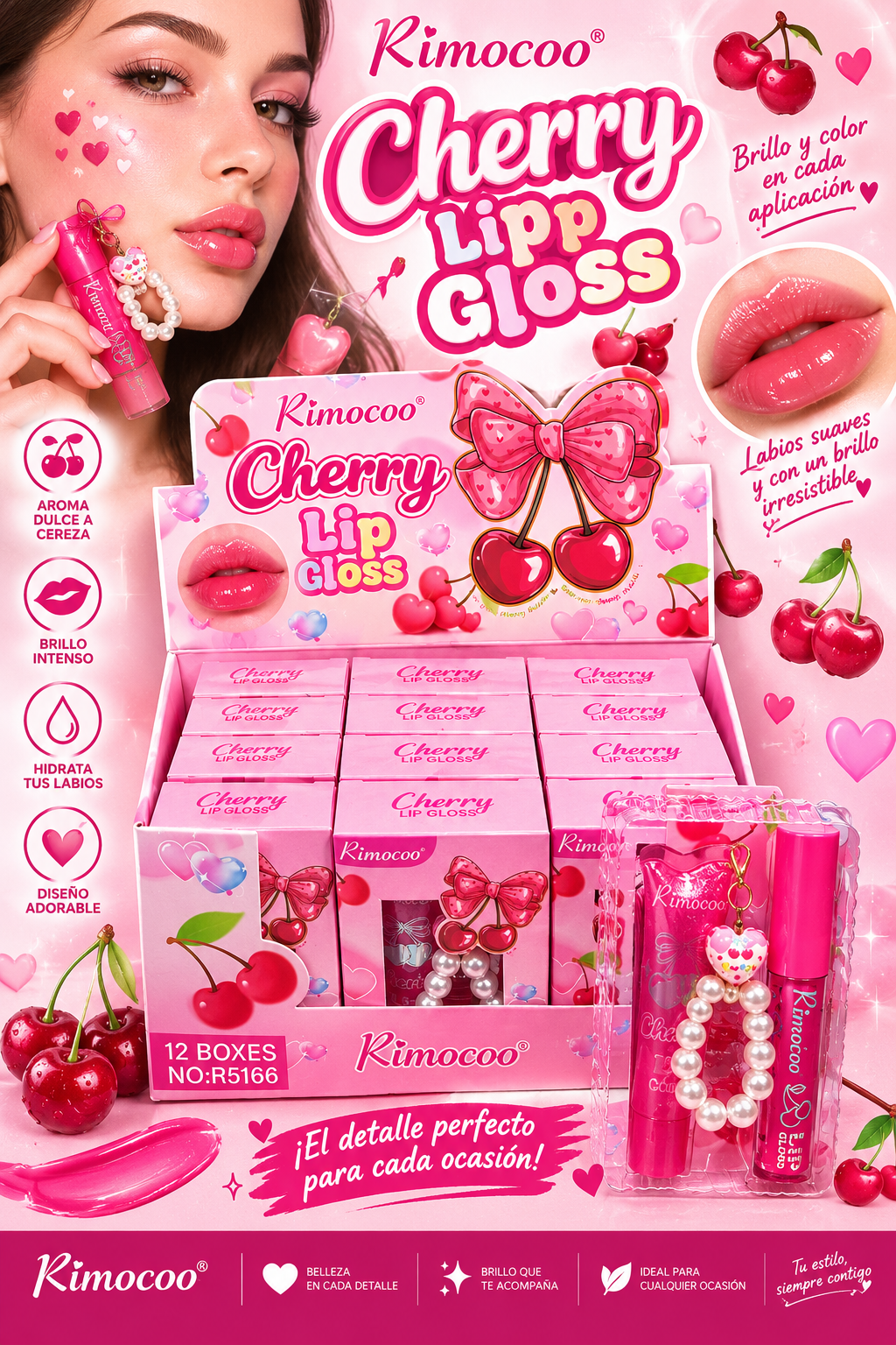 Lip cherry duo