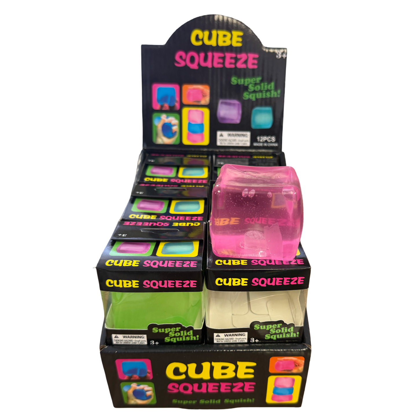 12pc Cube Squishy