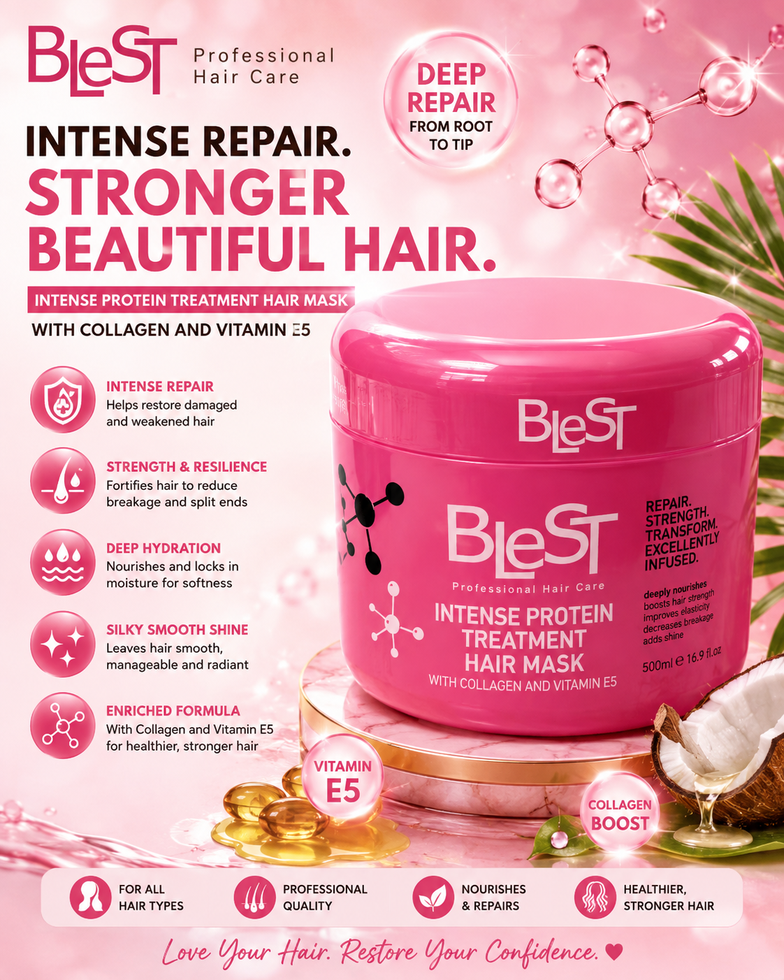 BLEST Protein Hair Mask