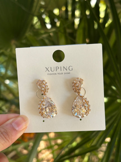 Xp earring white bling