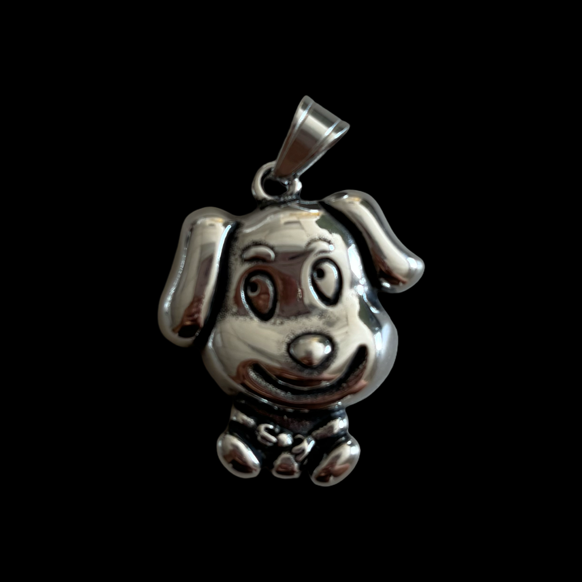 SS-8 Big Dog Pendant stainless steel