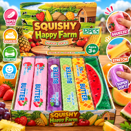 Jumbo Butter Slow Rise Squishy