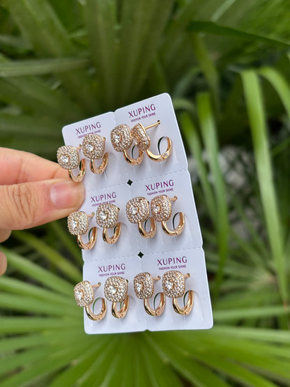 Xp cuadro earring pack #1872