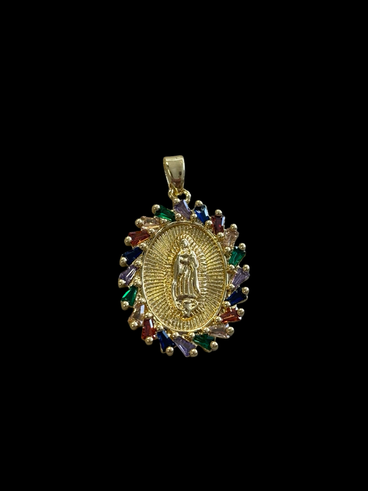 A-28 Oval V pendant