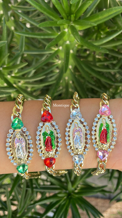 Heart Colors Virgen bracelet