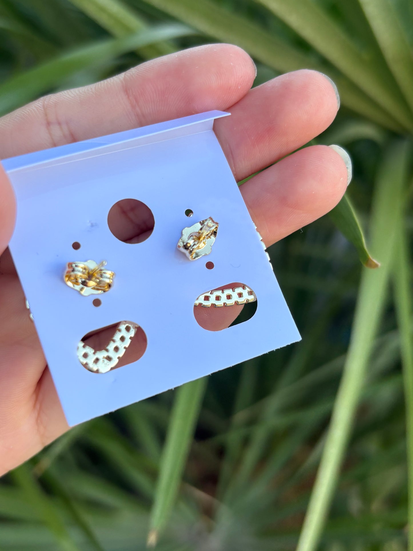 Rolex heart earring