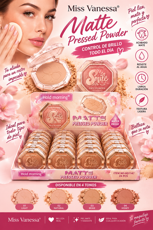 Pressed powder matte 24pcs