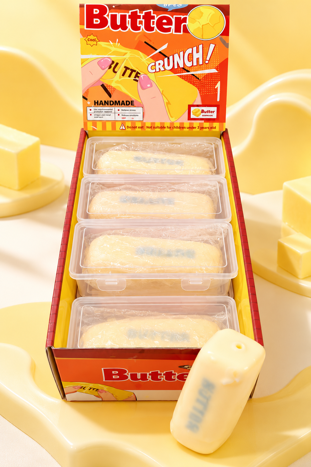 Wax Butter Squishy 8pc