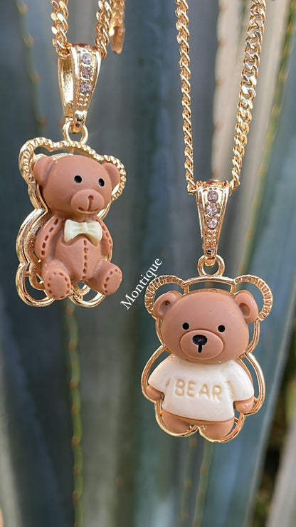 Silicone Bear Pendant