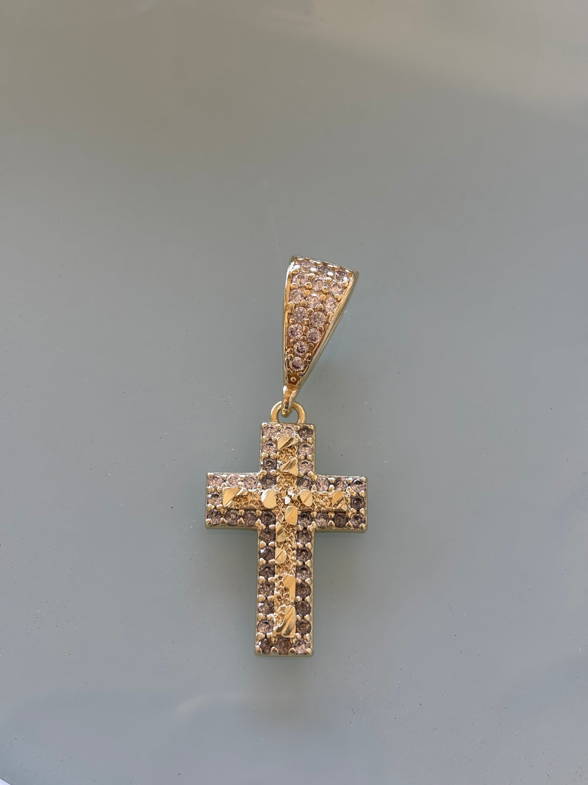 C-87 cruz bling pendant