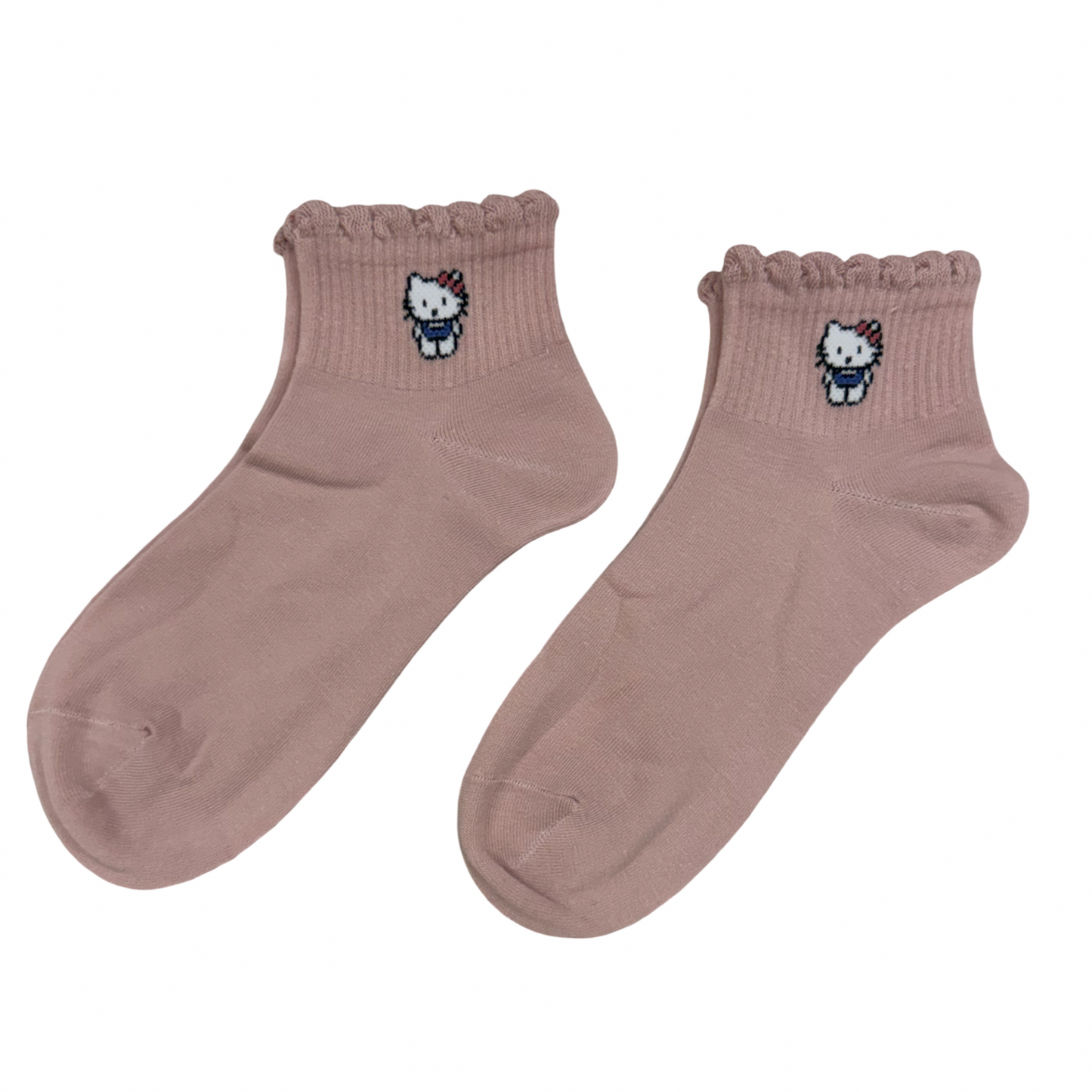 12pc Pink High Sock