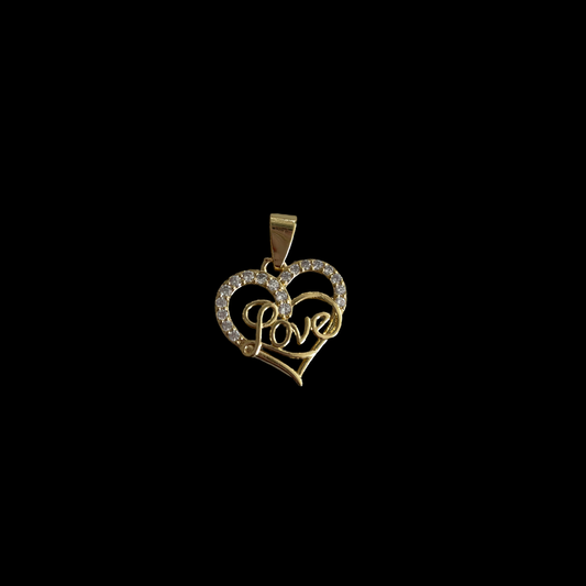 H-44 heart pendant