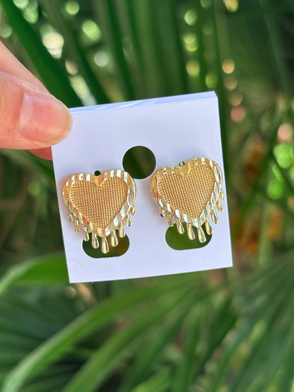 Heart earring