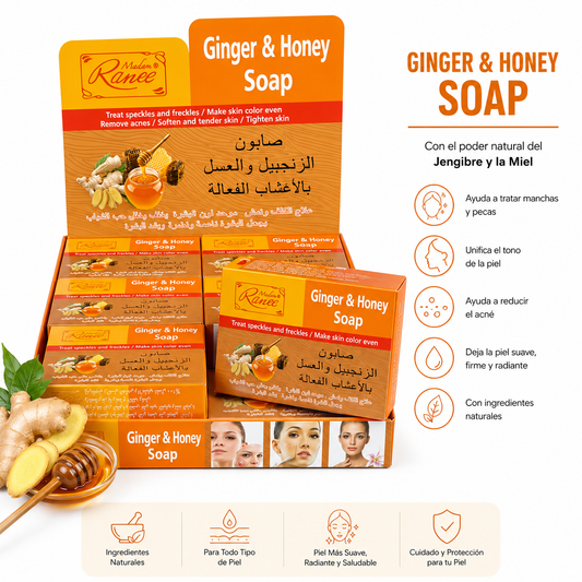 12pc Ginger & Honey Soap