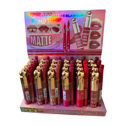 Gold Matte 24Sets