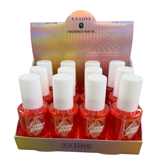 12pc Hot Pink Hair Oil