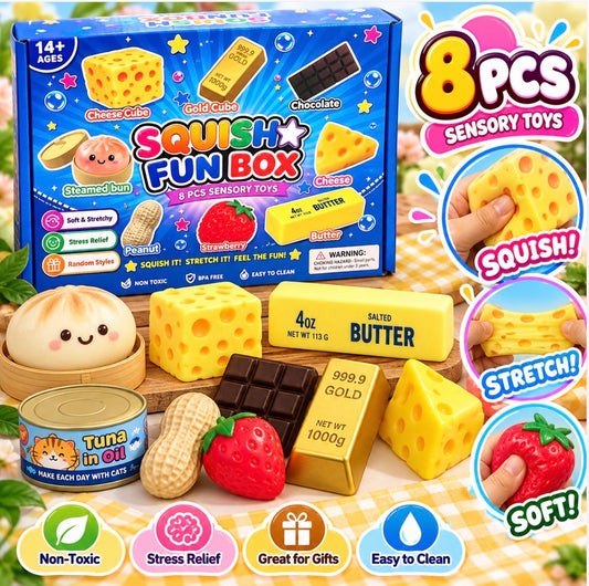 Set 8pcs style B Squishy