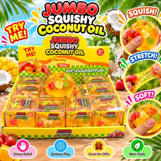 Apple fruit coconut oil Squishy