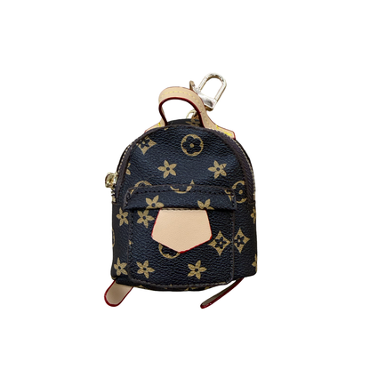 Brown Backpack Keychain