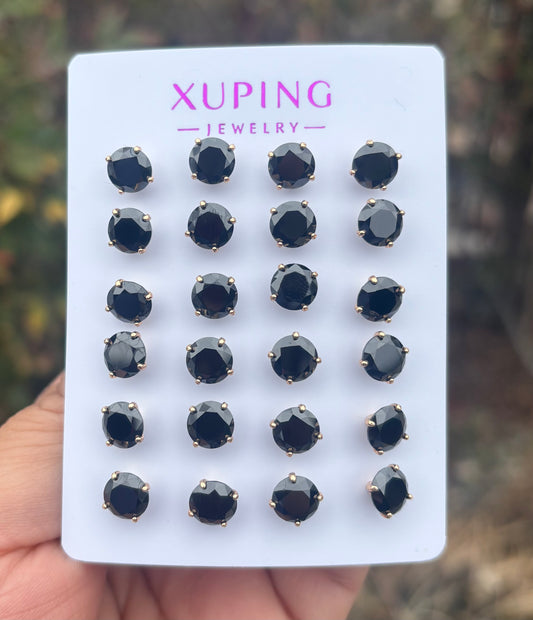 Obsuro Stud Earring 12pc #3922