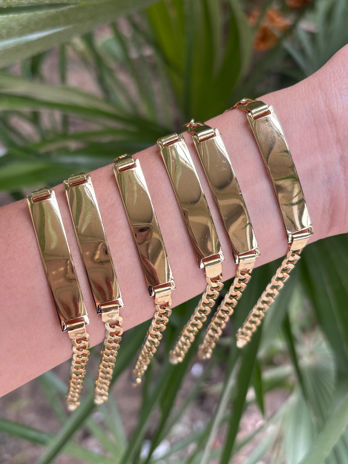 Placa gruesa bracelet pack