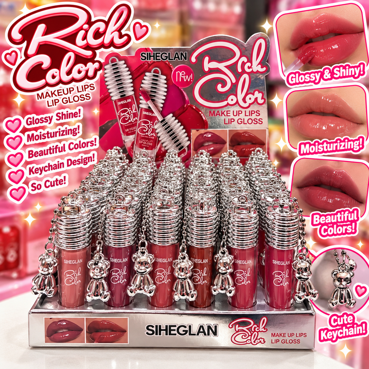 24pc Lip Gloss #L-1875