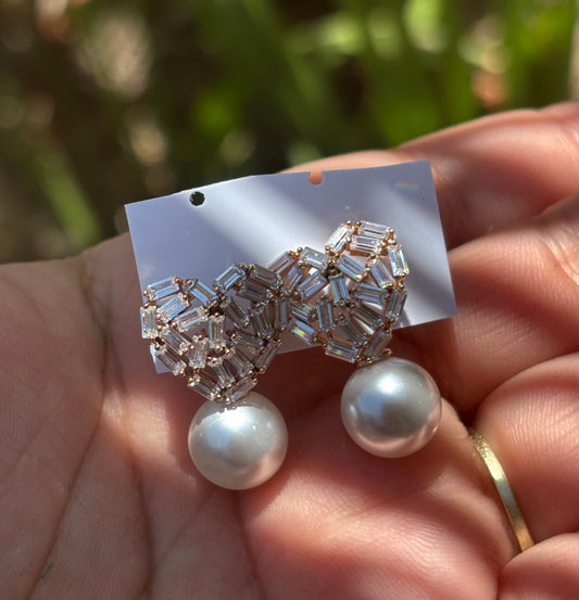 Heart Stone High quality Earring