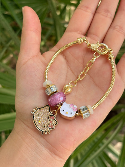 Pandora hk face gold