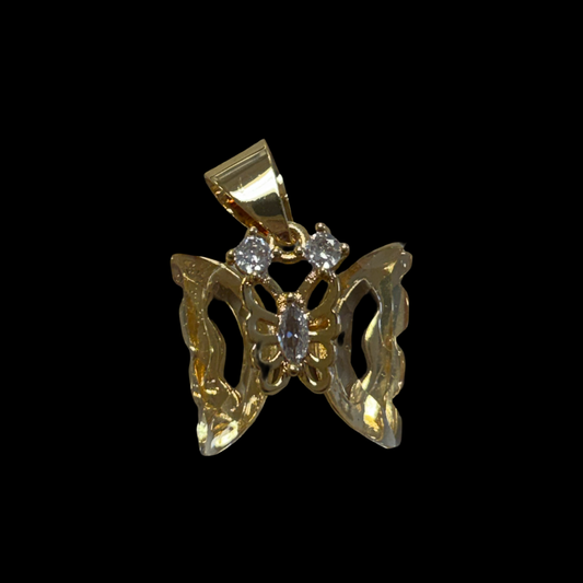 M-16 butterfly pendant
