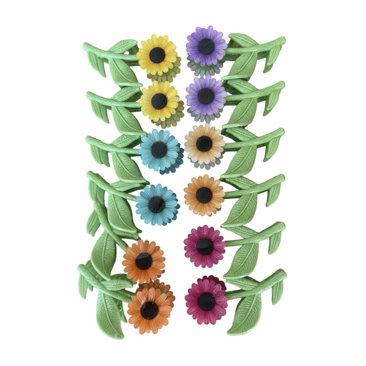 5Dz Sun Flower Hair Claws