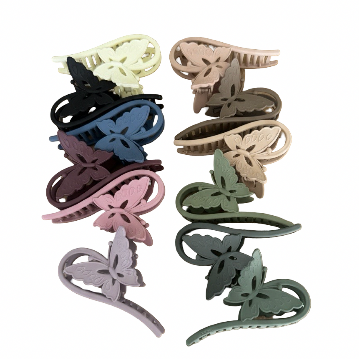 Butterfly Hair Claws