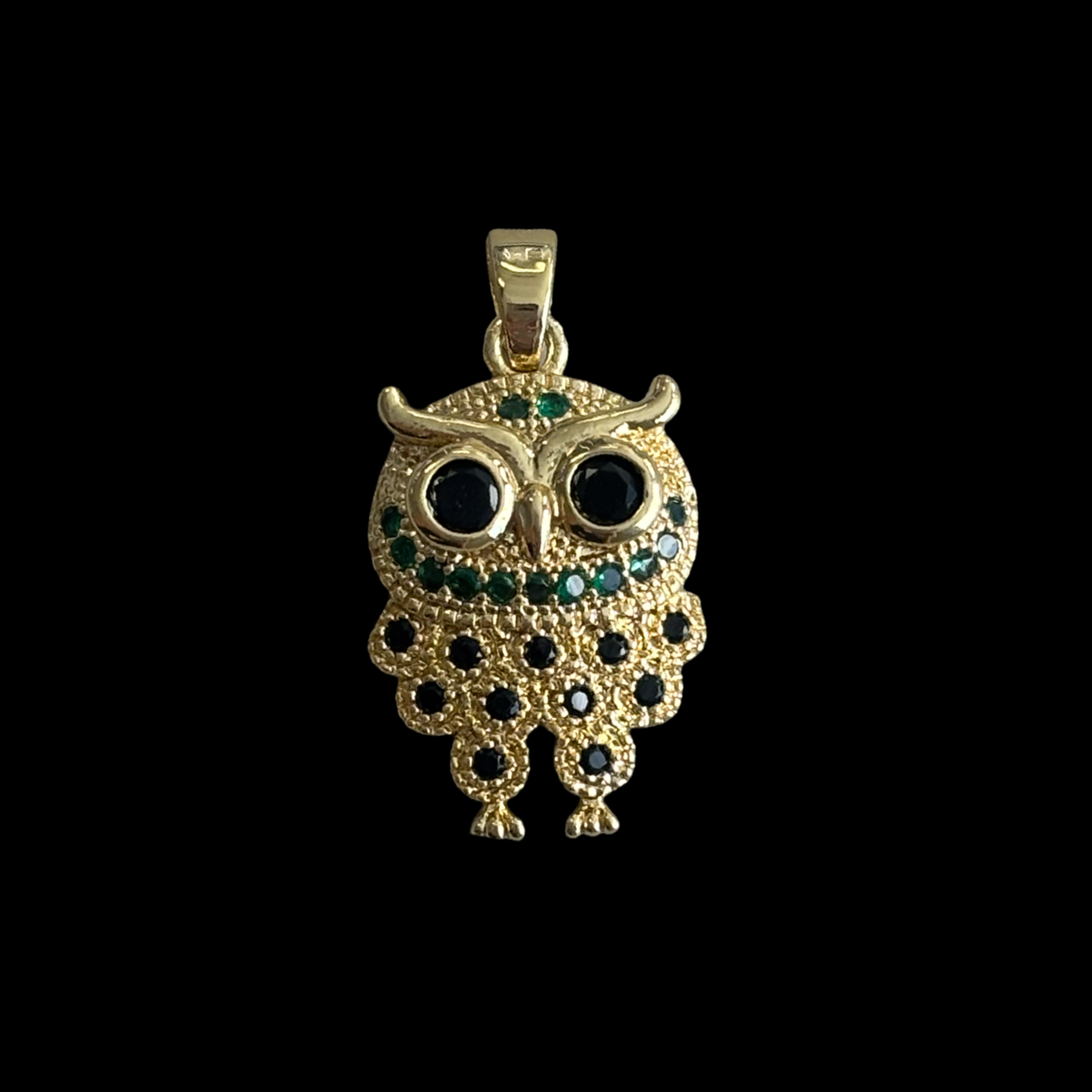 D-10 búho pendant