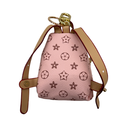 Pink Backpack Keychain