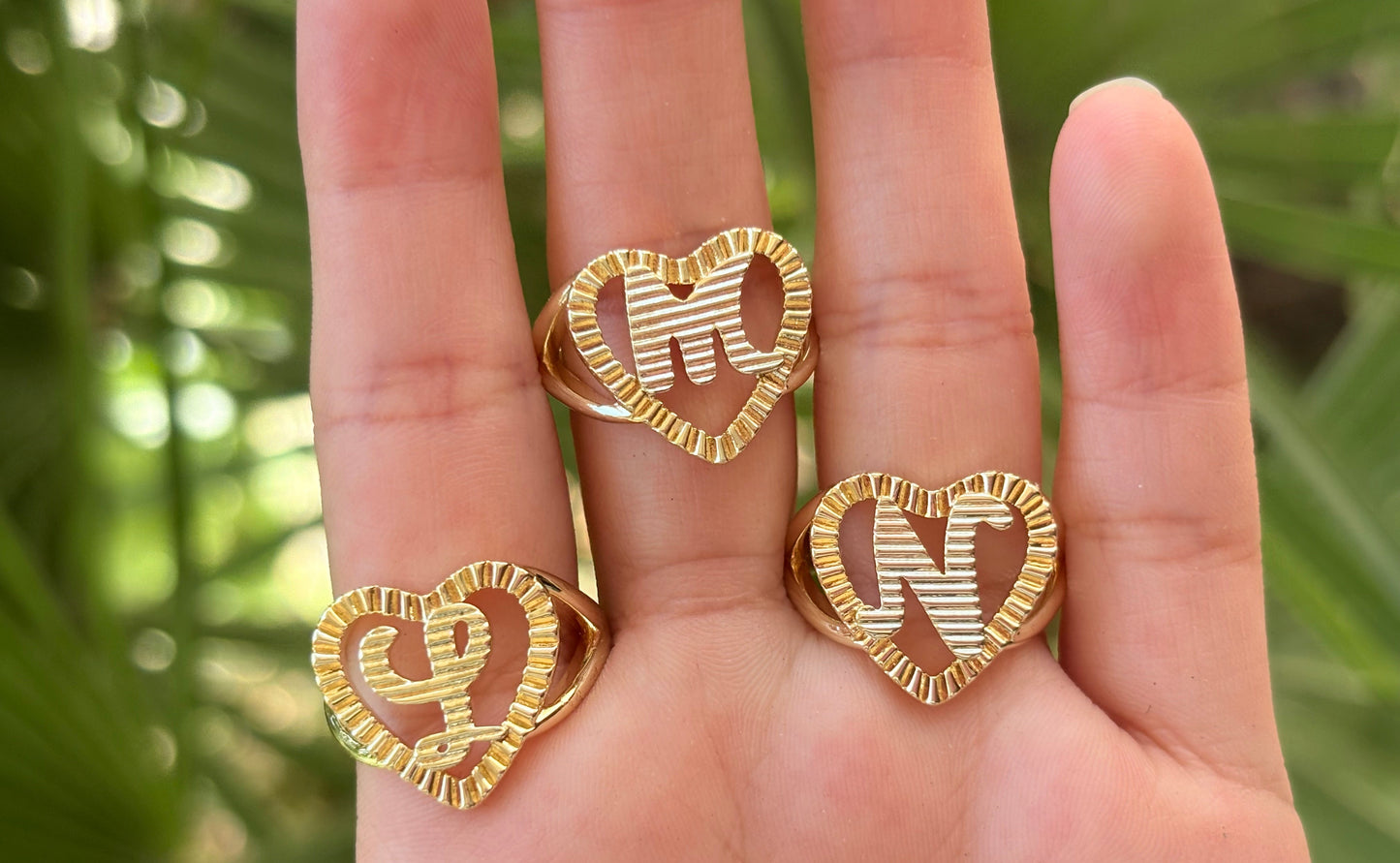 Initial ring 1pcs